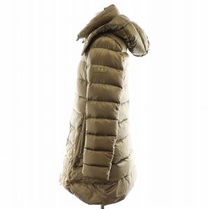 TATRAS バビリア BABILA ダウンコート ロング丈 フード アウター 3 茶 ブラウン LTA17A4425