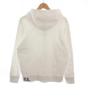 DIESEL ジップアップ パーカー スウェット 長袖 M 白