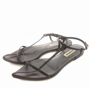 Tストラップ JS3310A トングサンダル 36 ブラック