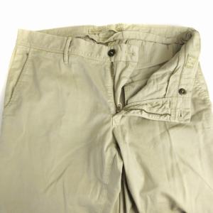INCOTEX SLIM FIT PATTERN 30 スラックスパンツ センタープレス フルレングス ベージュ 10S100 90664