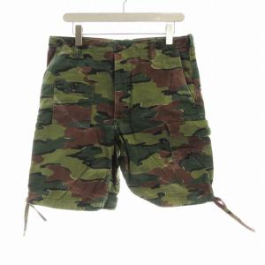 RRL 迷彩カーゴショートパンツ カモフラージュ カーゴショーツ｜Double RL(ダブル アール エル