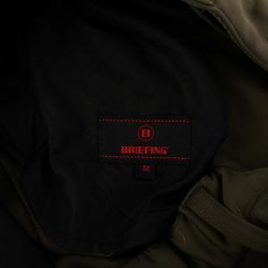 BRIEFING GOLF 3D LOGO SLIM PANTS 3Dロゴ スリムパンツ イージー M カーキ BBG231M16