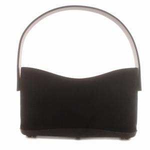 AQ-21 ショルダーバッグ フェルト素材 フォーマルバッグ 黒 ブラック /G