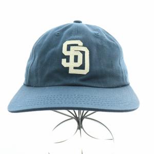 STANDARD CALIFORNIA キャップ 帽子 6パネル ロゴ 刺繍 紺 ネイビー