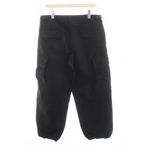 COMME des GARCONS HOMME AD2016 コットン カーゴパンツ L ブラック HR-P008