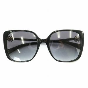 BVLGARI サングラス アイウェア 眼鏡 メガネ プラスチック ロゴ 装飾 5619 140 黒 ブラック 8225-B