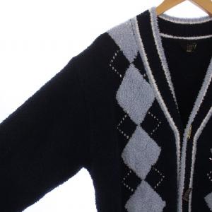 HOME ハリーポッター 24AW ニットカーディガン アーガイル柄