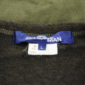 JUNYA WATANABE MAN COMME des GARCONS コムデギャルソン 20AW Tシャツ カットソー 長袖 迷彩柄 カモフラ L カーキ