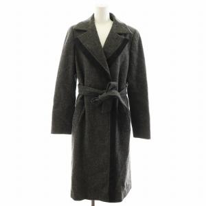 チェスターコート ロング丈 ウール アウター 38 グレー