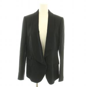 ショールカラージャケット シングル 1B サイドベンツ 40 黒 ブラック NGI155 2129 /YT