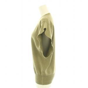 HYKE ショートスリーブニット Short sleeve knit セーター クルーネック 半袖 絹 シルク混