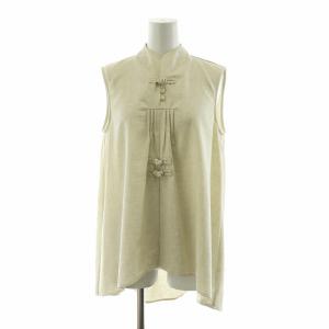 22SS CODE EMBROIDERY TOP トップス シャツ ブラウス 前開き