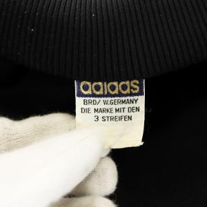 adidas Originals ヴィンテージ 70s 西ドイツ デサント製 トラックジャケット 94-5 黒 ブラック /AN39