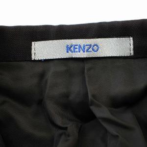 KENZO スーツ セットアップ 3912-1022 シングル ジャケット パンツ 3 黒 ブラック