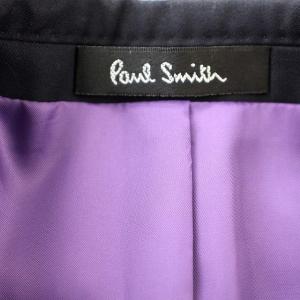 PAUL SMITH スーツ R0592 セットアップ シングル ジャケット パンツ A-50 34 黒 ブラック