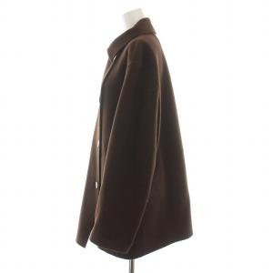 Theory ダブルブレストPコート ピーコート アウター ウール カシミヤ P 茶 ブラウン 0309604 /BB