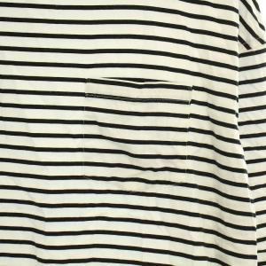 MINEDENIM ボーダーロングスリーブティー Border L/S Tee Tシャツ ロンT カットソー 長袖 ボーダー柄