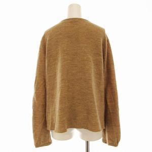 45rpm カーディガン 長袖 フリル 3 ベージュ