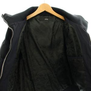 AKM ダウンジャケット アウター S 紺 ネイビー /YT