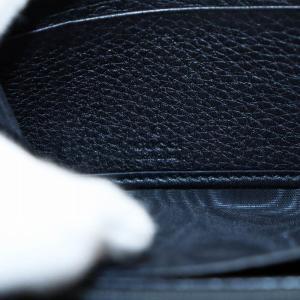 GUCCI ソーホー インターロッキングG 長財布 ラウンドファスナー 小銭入れ レザー 黒 ブラック 308004