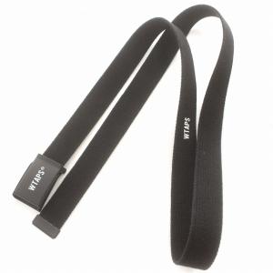 WTAPS URBAN TERRITORY ウェブベルト ロゴ 猫 F 黒 ブラック