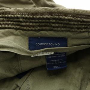 INCOTEX COMFORTCHINO コンフォーチノパンツ チノパン ジップフライ 46 カーキ /BB