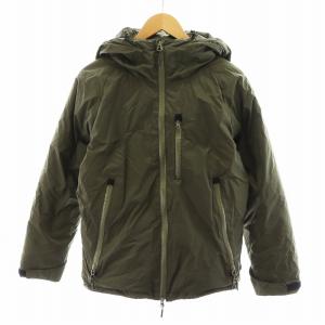 オーロラダウンジャケット XS カーキ