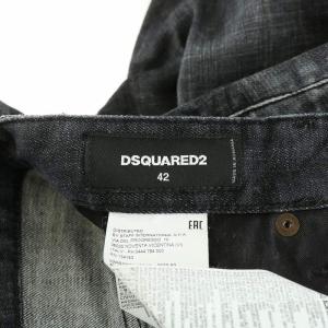 DSQUARED2 Classic Kenny Jean クラシックケニージーンズ デニムパンツ ボタンフライ ダメージ加工 リペア加工 42