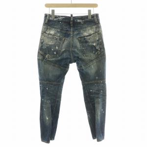 DSQUARED2 TIDY BIKER JEAN タイディベイカージーンズ デニムパンツ ボタンフライ ダメージ加工 ペンキ加工