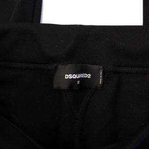 DSQUARED2 ジョガーパンツ イージーパンツ ワッペン XS ブラック S71KB0139