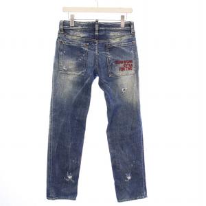 DSQUARED2 デニムパンツ ジーンズ ダメージ加工 USED加工 42 ブルー /KH