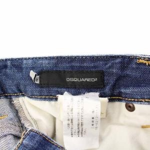 DSQUARED2 デニムパンツ ジーンズ ダメージ加工 USED加工 42 ブルー /KH