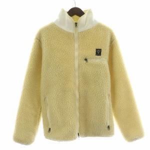 ボアジャケット スタンドカラー ブルゾン XS ベージュ /BB