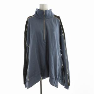 Side Line Half Zip Sweat スウェット トレーナー プルオーバー ハーフジップ 刺繍