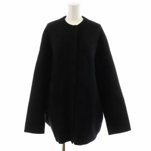 BASIC CN RACCOON MIX W CARDIGAN カーディガン 2 黒 ブラック 512352637701-02