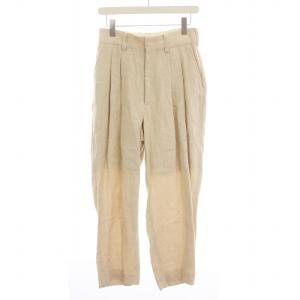 23SS LINEN TOMBOY PANTS リネン トムボーイパンツ 36 ベージュ 23MMSPA08