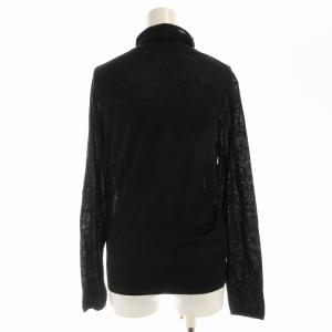 ANAYI カットソー 長袖 ハイネック 38 黒 ブラック 1022281681095380