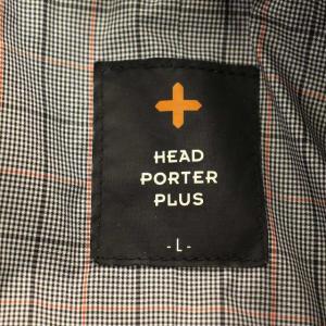 HEAD PORTER PLUS テーラードジャケット ブレザー ウール L ネイビー 紺 /G