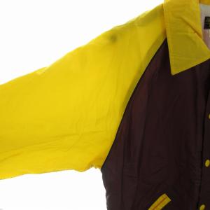 SUGAR CANE 70s ヴィンテージ style eyes sportswear コーチジャケット ナイロン バイカラー L 黄 イエロー