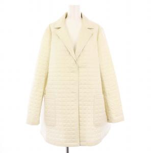 タグ付き 近年モデル キルティングチェスターコート アウター ミドル 40 ベージュ 25-94641-80