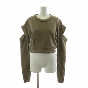 TIGHT FLEECE LINING SHORT PULLOVER WITH DESIGN SLEEVE