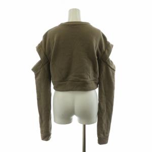 LIMI feu TIGHT FLEECE LINING SHORT PULLOVER WITH DESIGN SLEEVE