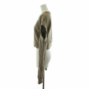 LIMI feu TIGHT FLEECE LINING SHORT PULLOVER WITH DESIGN SLEEVE