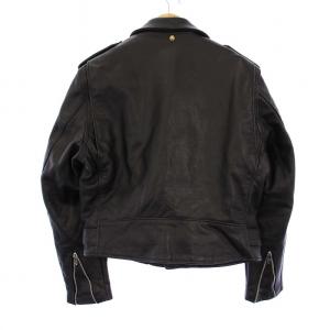 Schott PERFECTO 613XX ワンスター 復刻モデル ダブルライダースジャケット 40 ブラック