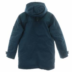 THE NORTH FACE WHITE LABEL 茶タグ ダッフルグースダウンジャケットパーカー アウター ミドル丈 フード 100
