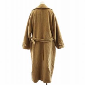 Max Mara 銀タグ チェスターコート ロング丈 ヴァージンウール アウター 40 ベージュ /AN33