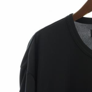 S’YTE ヨウジヤマモト Tシャツ 半袖 クルーネック ストレッチ 無地 3 黒 ブラック /BB