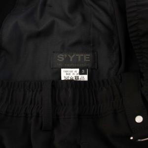 S’YTE ヨウジヤマモトGABARDINE STRETCH STUDS SLIM MACKIN SAROUEL