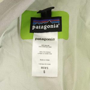 Patagonia トレントシェルジャケット マウンテンパーカー ナイロン S 黄緑 83800