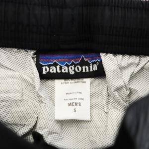 Patagonia トレントシェル パンツ TORRENTSHELL PANTS イージーパンツ ロゴ S 黒 ブラック 83810